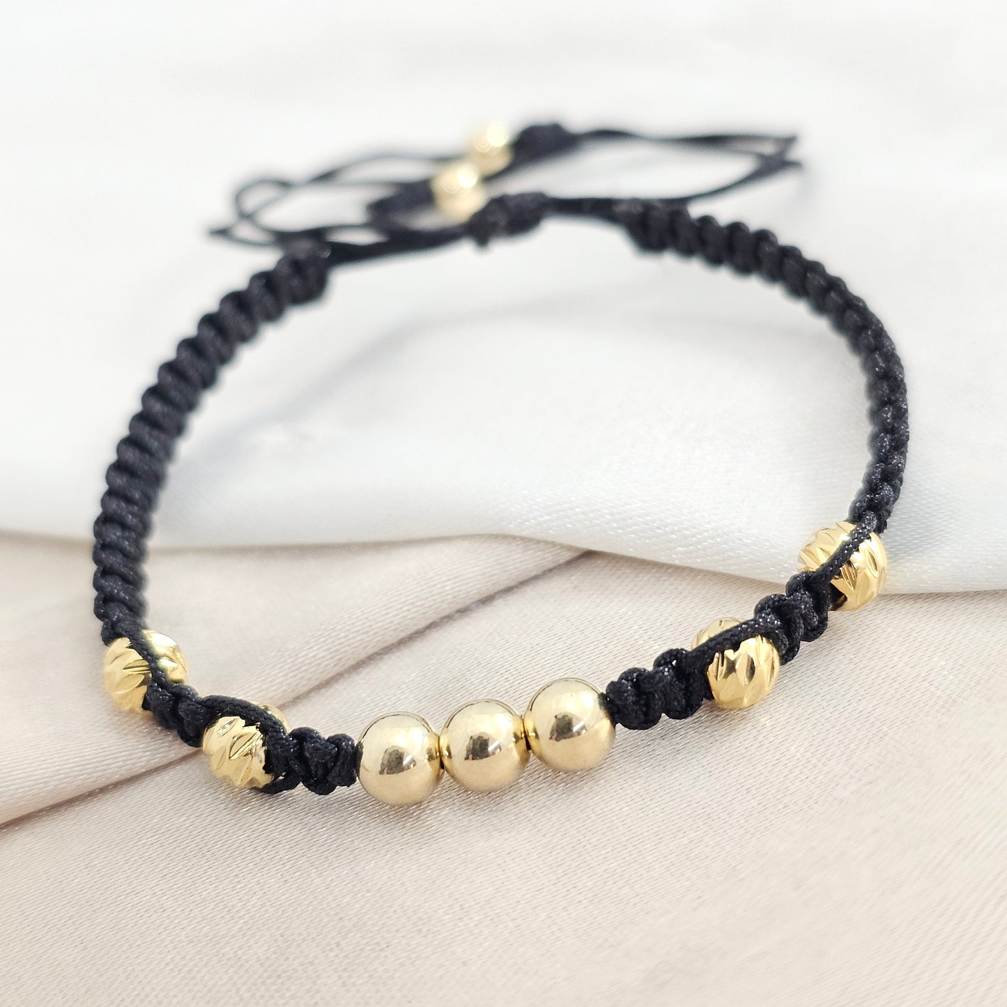 PULSERA GOLD # 4 ,5 ITALY # 5 NEGRA