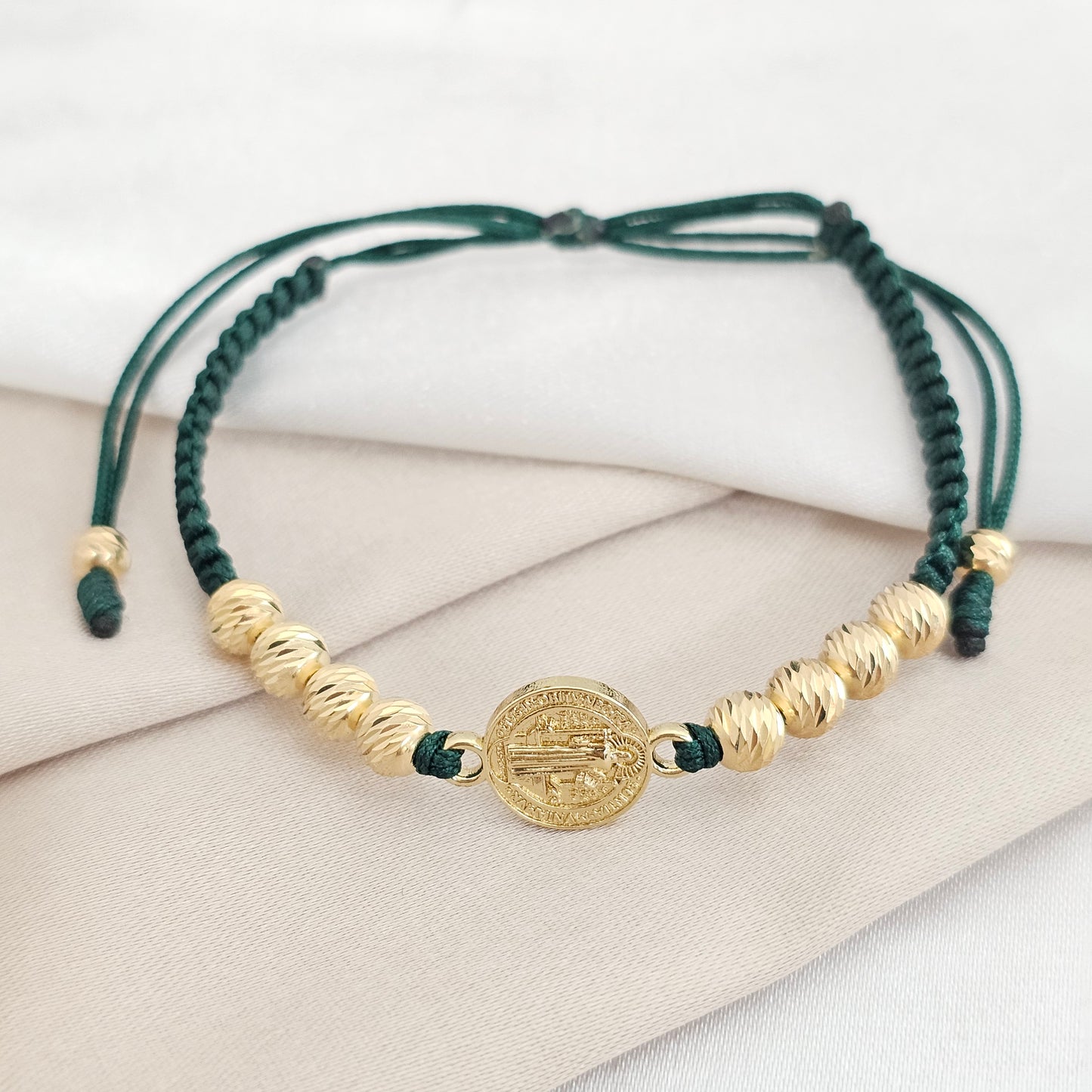 PULSERA GOL HERRAJE SAN BENITO ITALY IT #5 VERDE