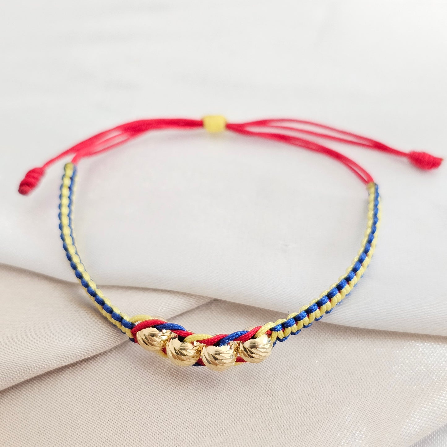 PULSERA GOLD TEJIDO VIRAL SELECCION COLOMBIA ITALY IT #5