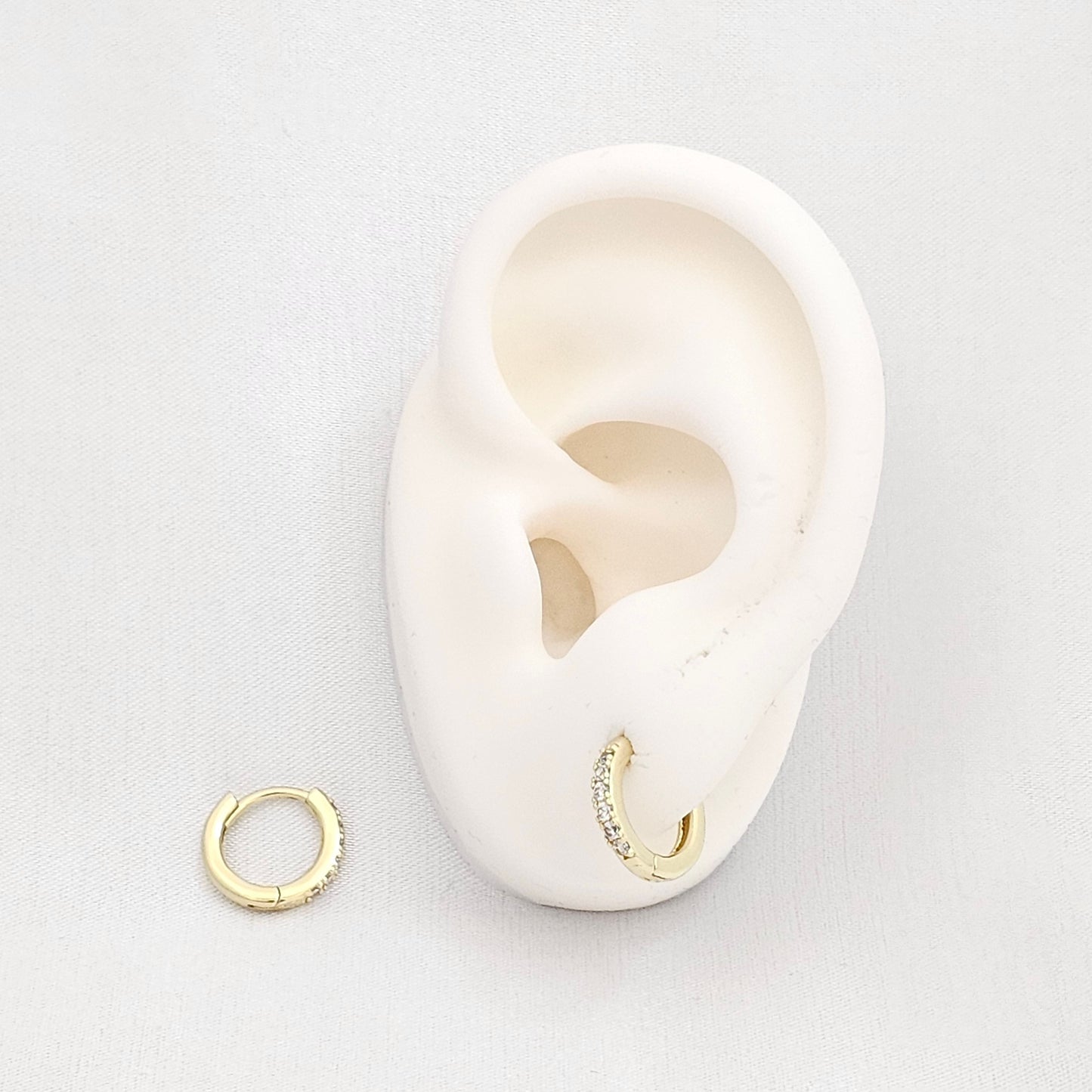 CANDONGA 12MM CIRCONES DORADO RF K4377