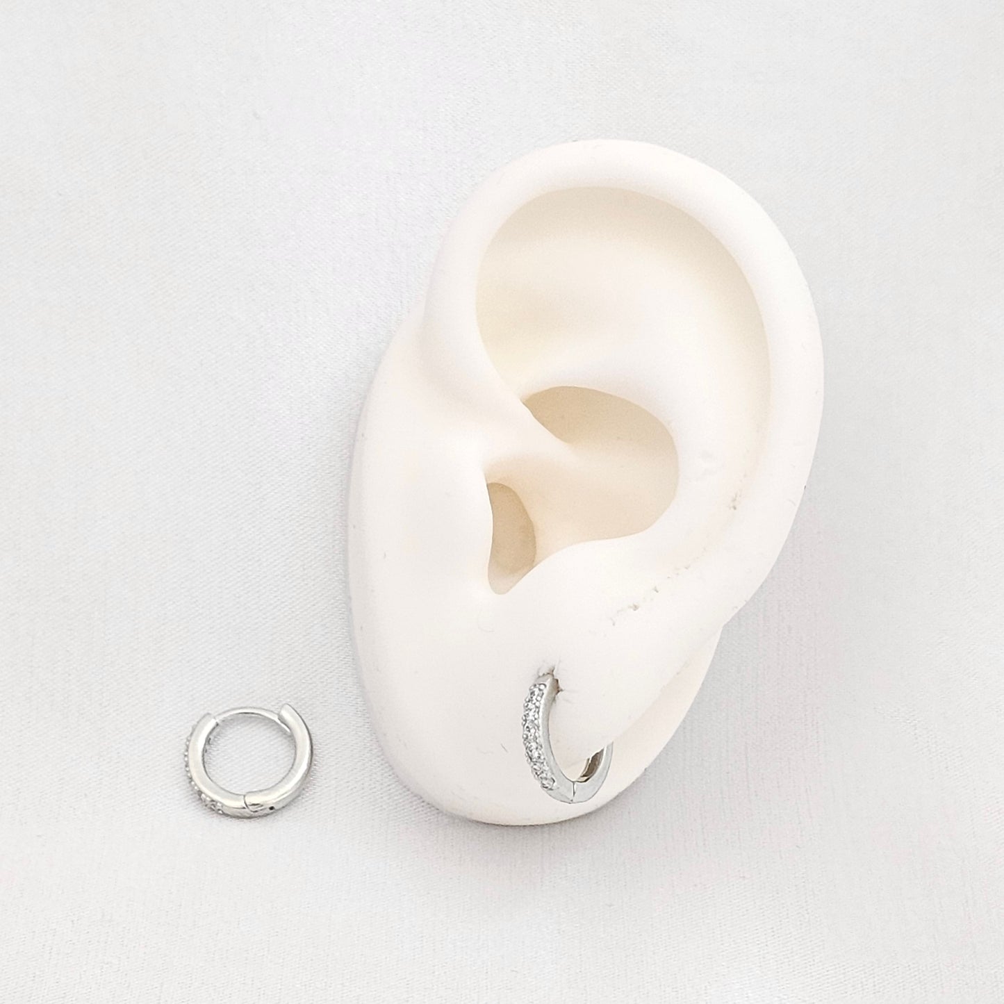 CANDONGA 14MM CIRCONES PLATEADO RF K4380