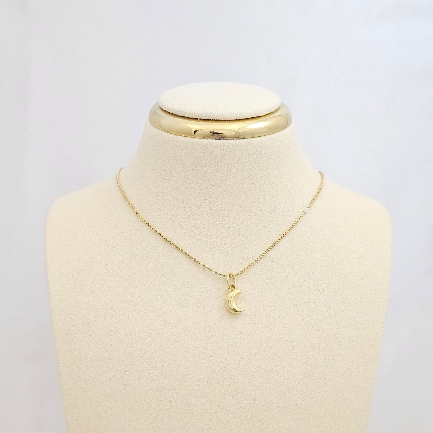 DIJE MINI LUNA DORADO RF K7089