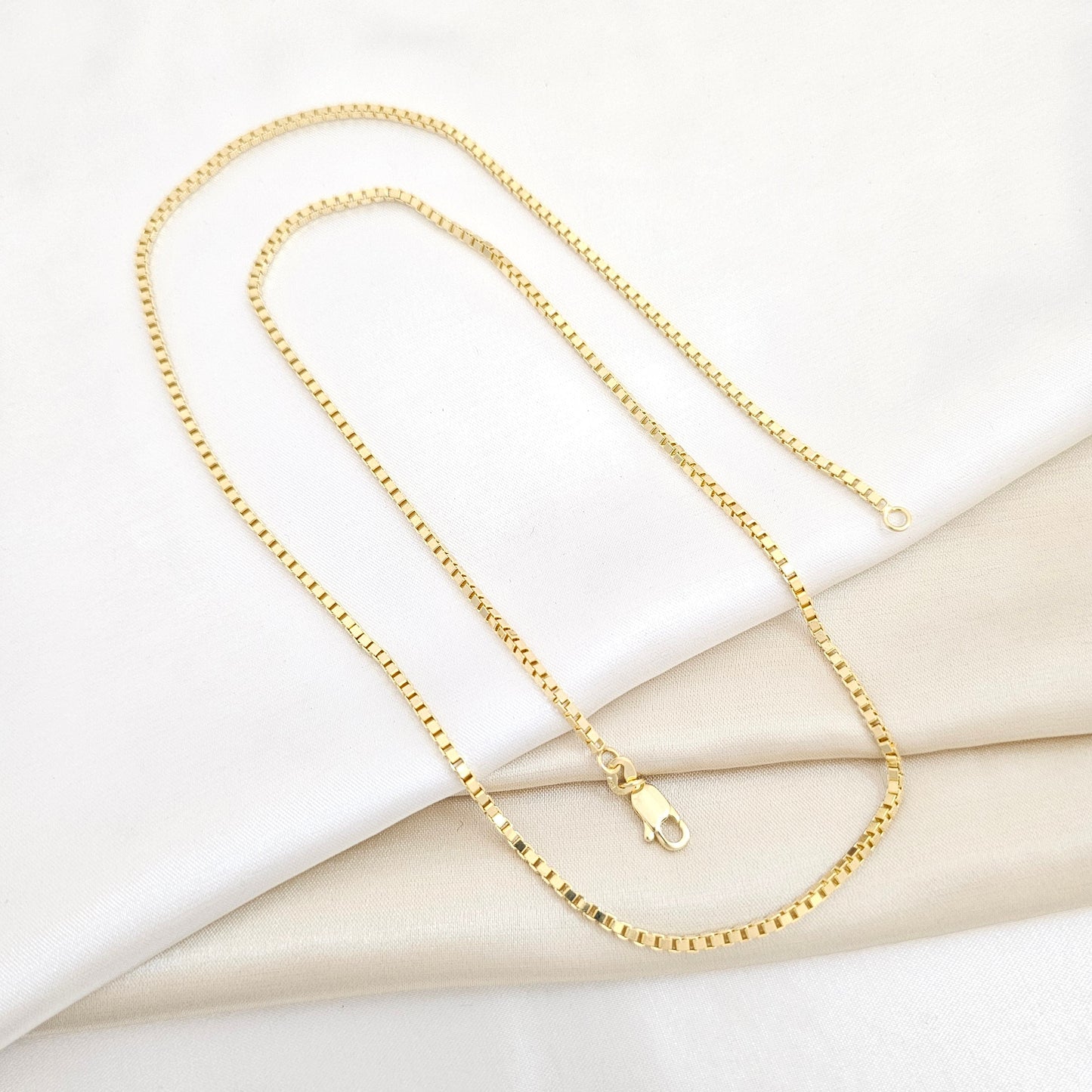 CADENA VENECIANA GRUESA 65CM LAM 18K-44768