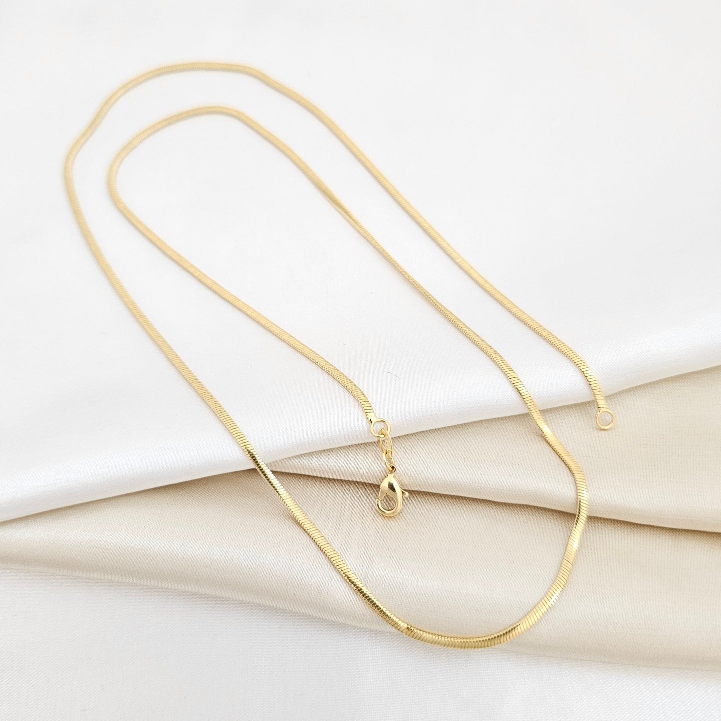CADENA SERPIENTE 65CM LAM 18K-43833