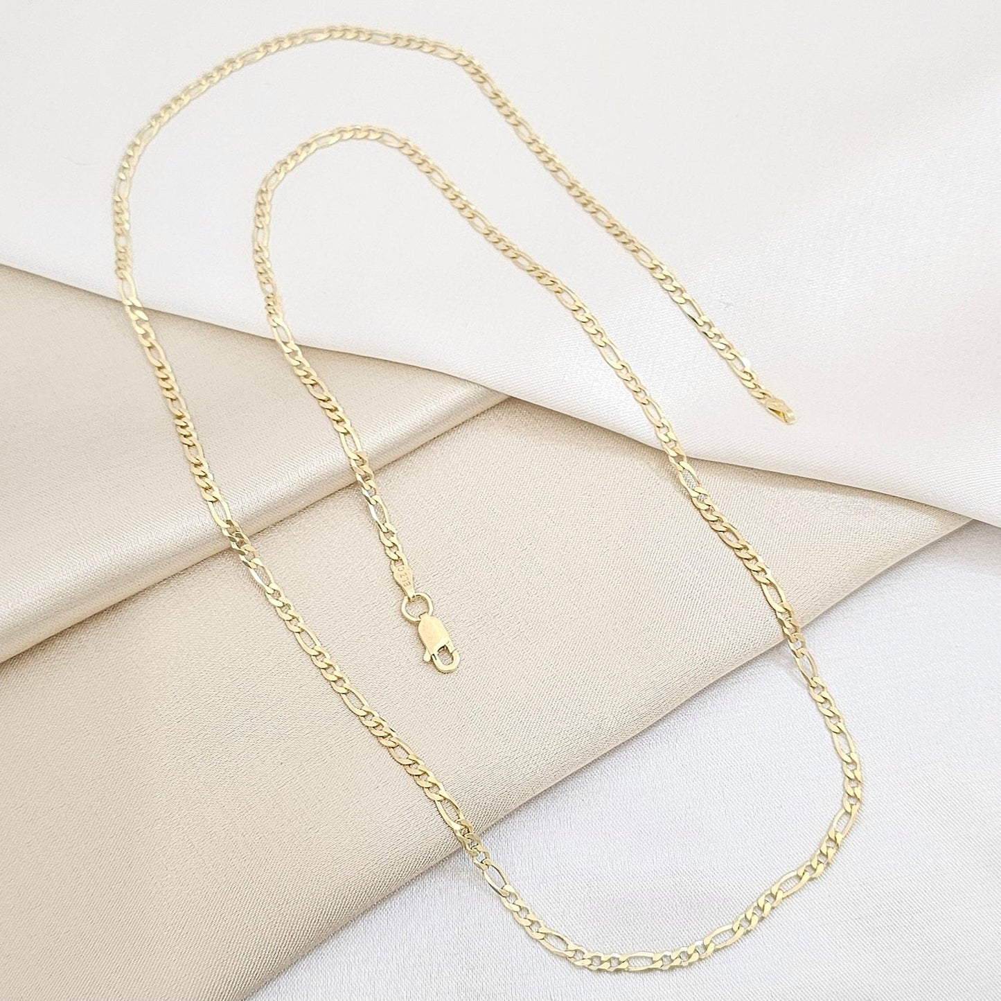 CADENA 3*1 IT 2.9MM 65 CMS LAM 18K - 45128/CONT