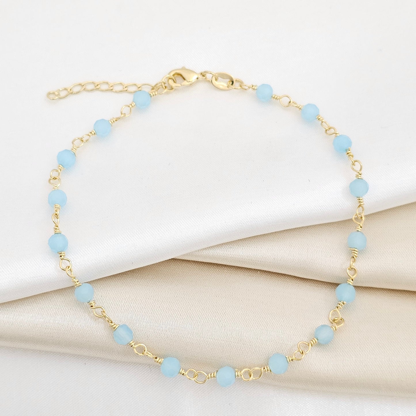 TOBILLERA BLUE DREAM 23 CMS + EXTENSOR LAM 18K RF B/54079