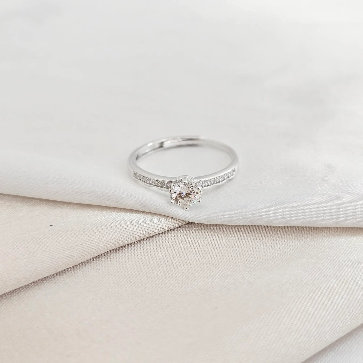Anillo Clarity Luxe Mt Plata B/S/10009