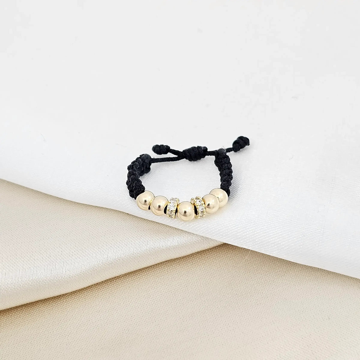Anillo Gold # 3 Circon Cristal