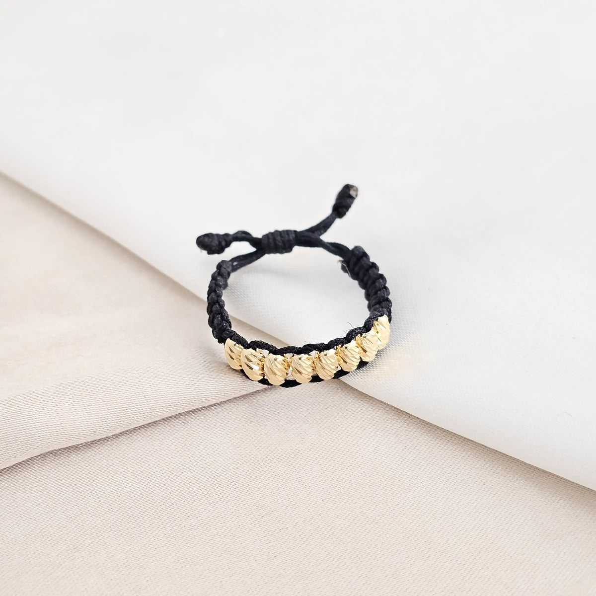 Anillo Gold Italy It Barril Negra