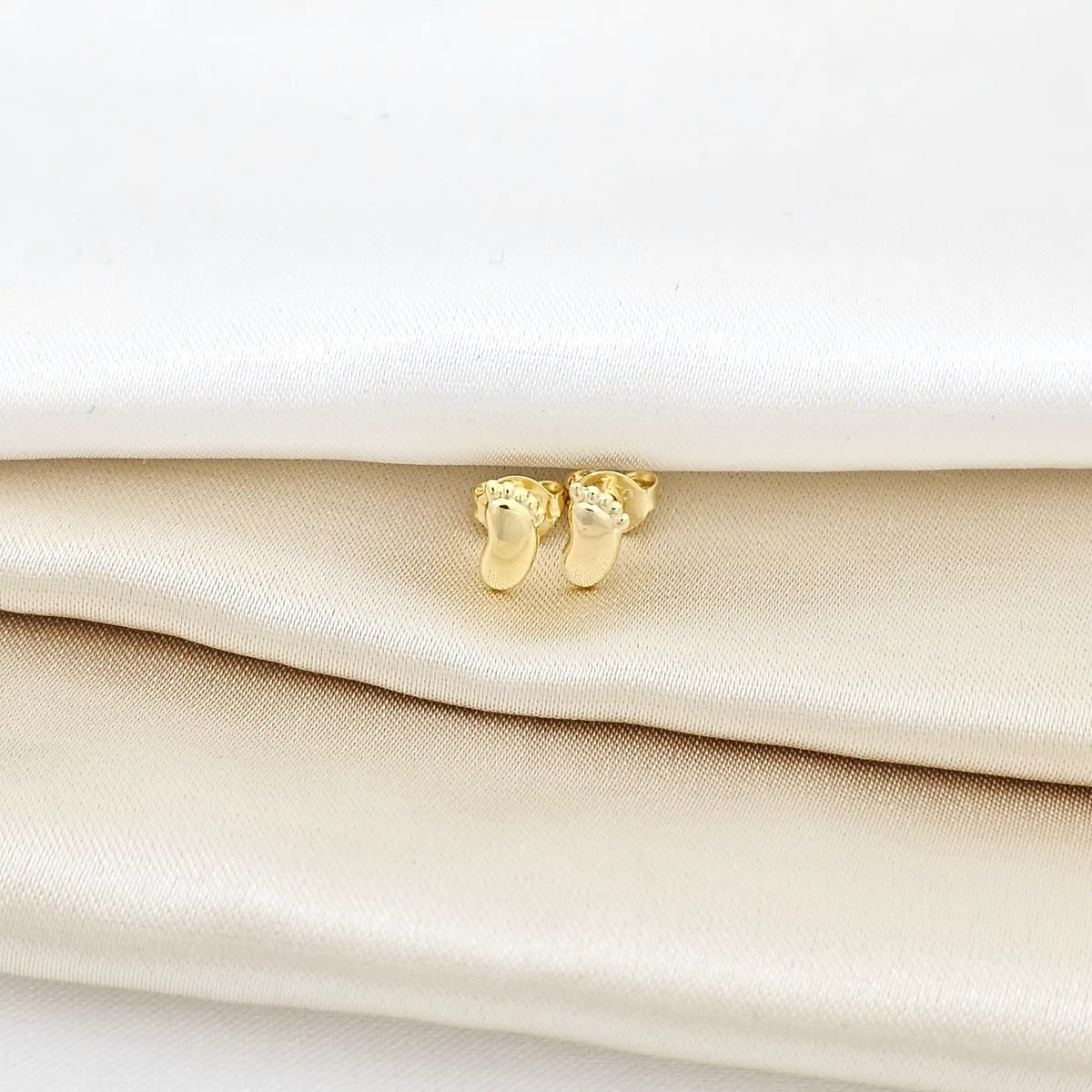 Arete Baby Feet Lam18K - 34110