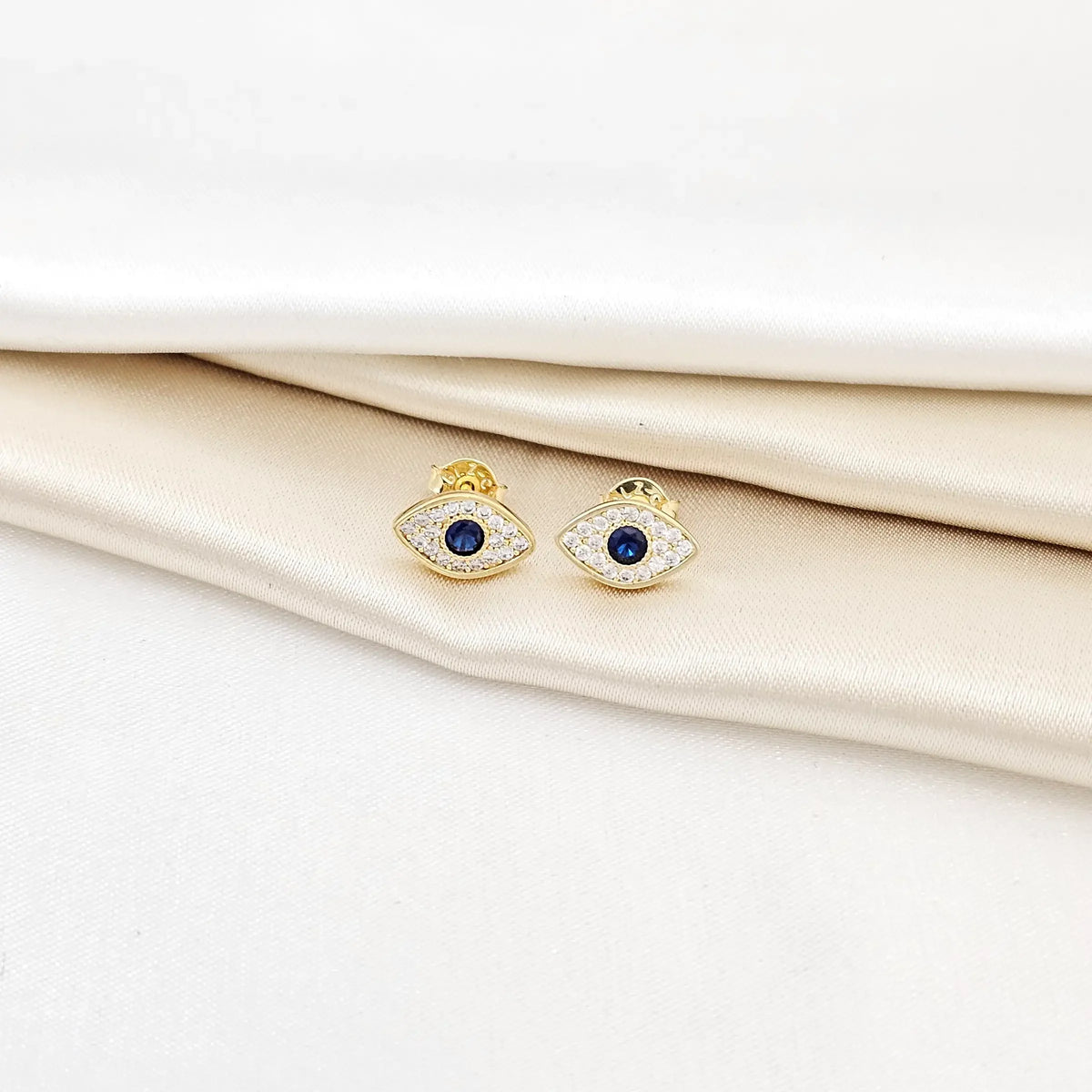 Arete Ojo Turco Lam 18K-34003
