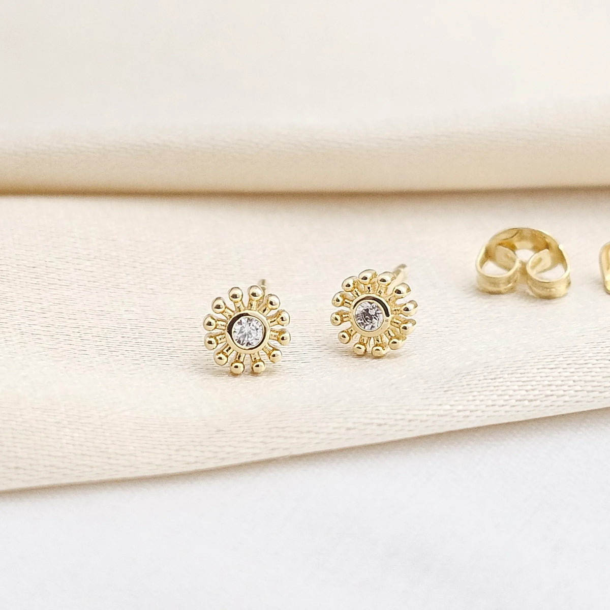 Arete Topo Helix 5 Mm Lam 18 K B/30065-Cristal