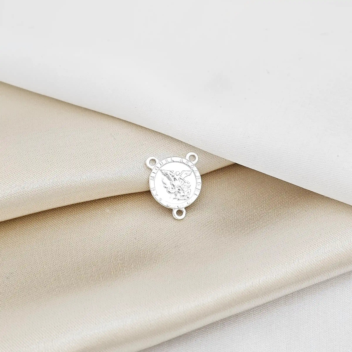 C San Miguel Arcangel 1,2 Cms Plata 925 Rf B/S-25009