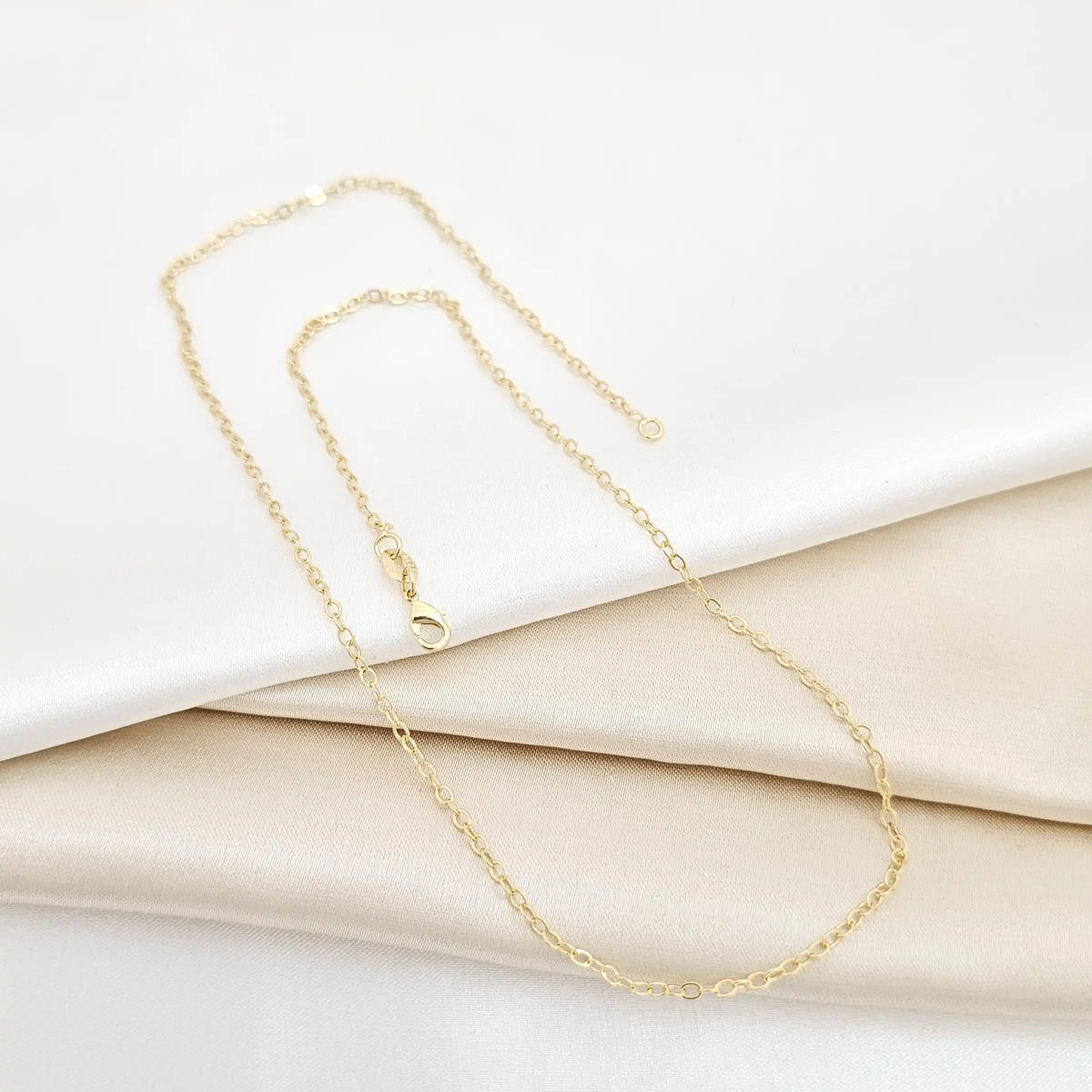 Cadena Aros 1.8Mm 45Cms Lam 18K - 42556