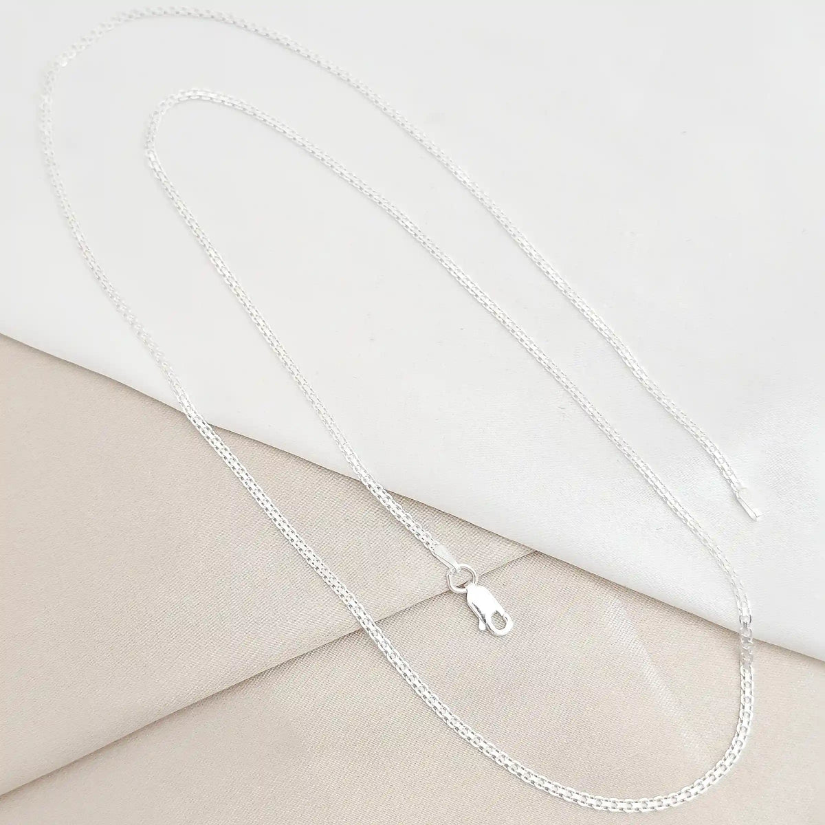 Cadena China 2Mm 65Cms Plata B/S/46883/Cont
