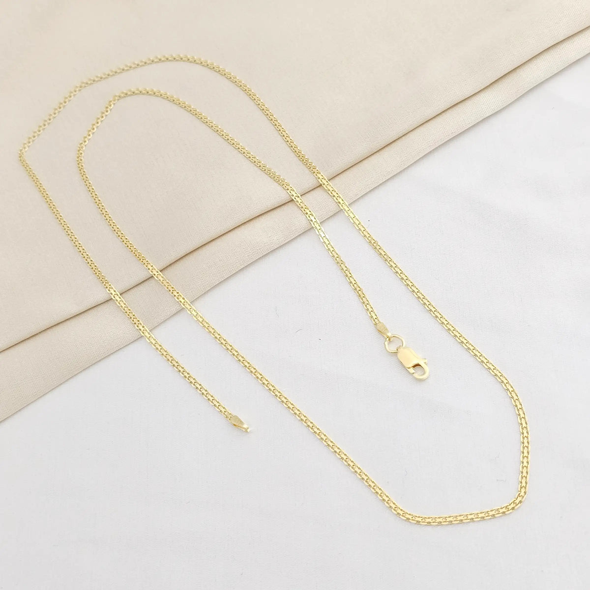Cadena China It 2Mm 65 Cms Lam 18K B/46883
