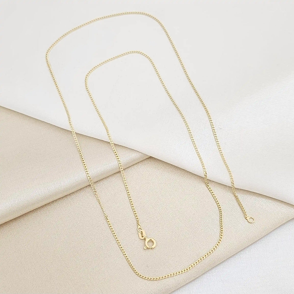 Cadena Cubanita It 1.5Mm 65Cms Lam 18K B/45153