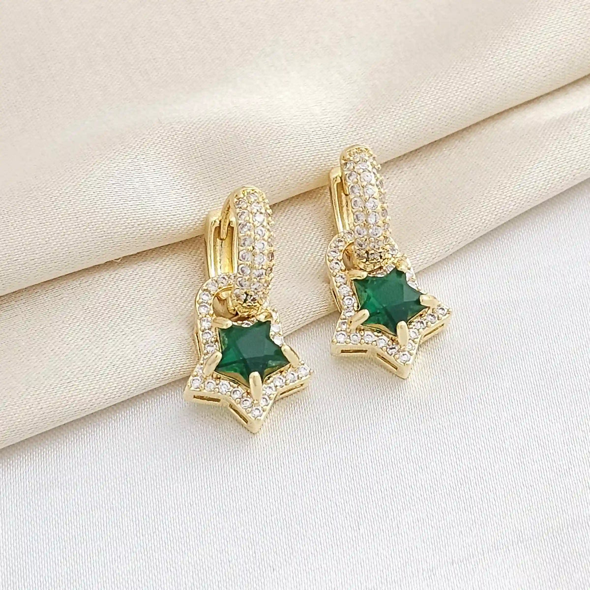 Candonga Circon Verde Estrella Dorado Rf K8347
