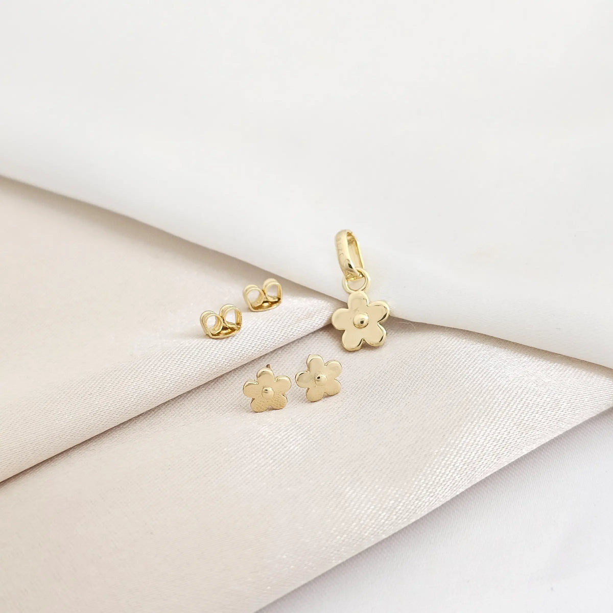 Conjunto Golden Flower Lam 18K B/60001