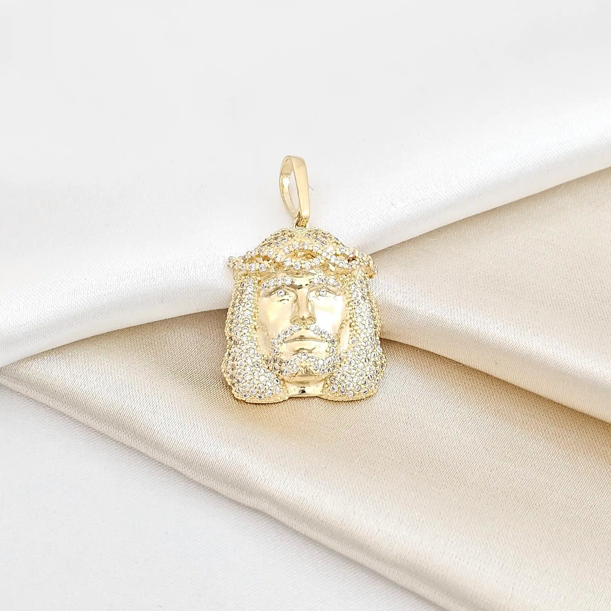 D Rostro Swarovski Cristal Lam 18K Rf B/21684-Cristal