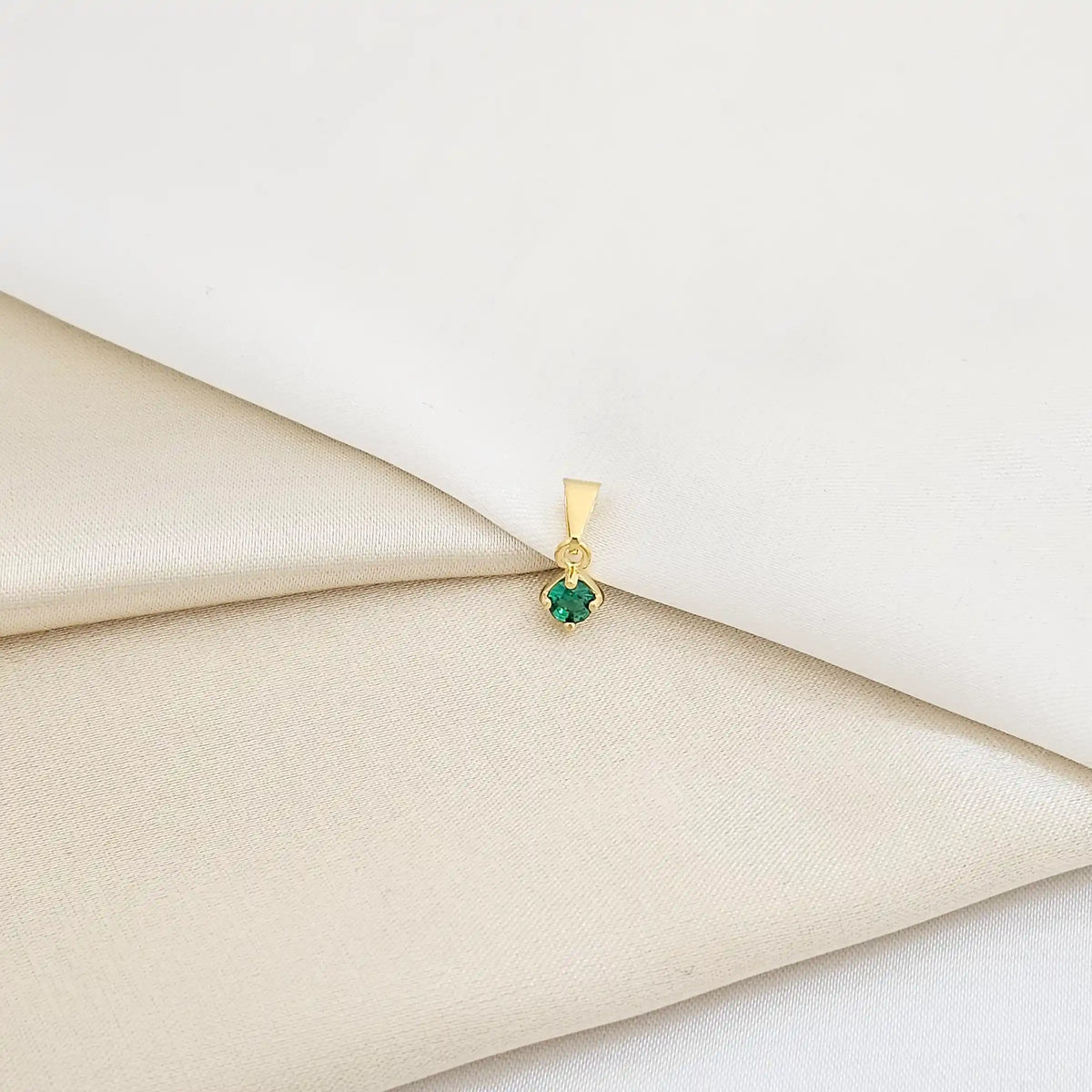 Dije Unique Lam 18K B/23157 - Verde