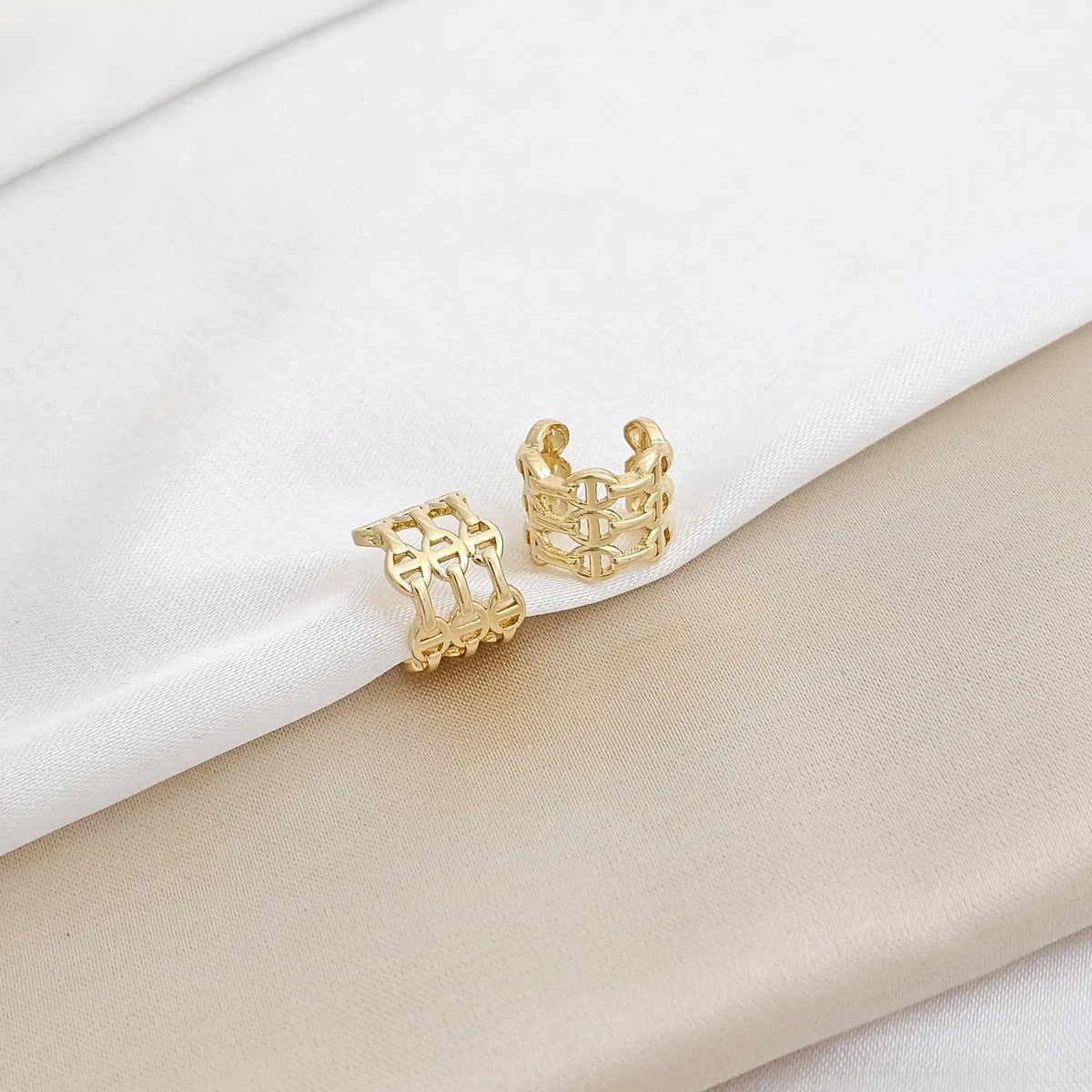 Earcuff Brazalete Dorado Rf K3211