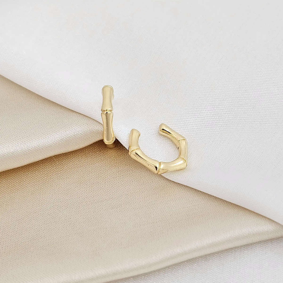 Earcuff Rectangular Dorado Rf K4022