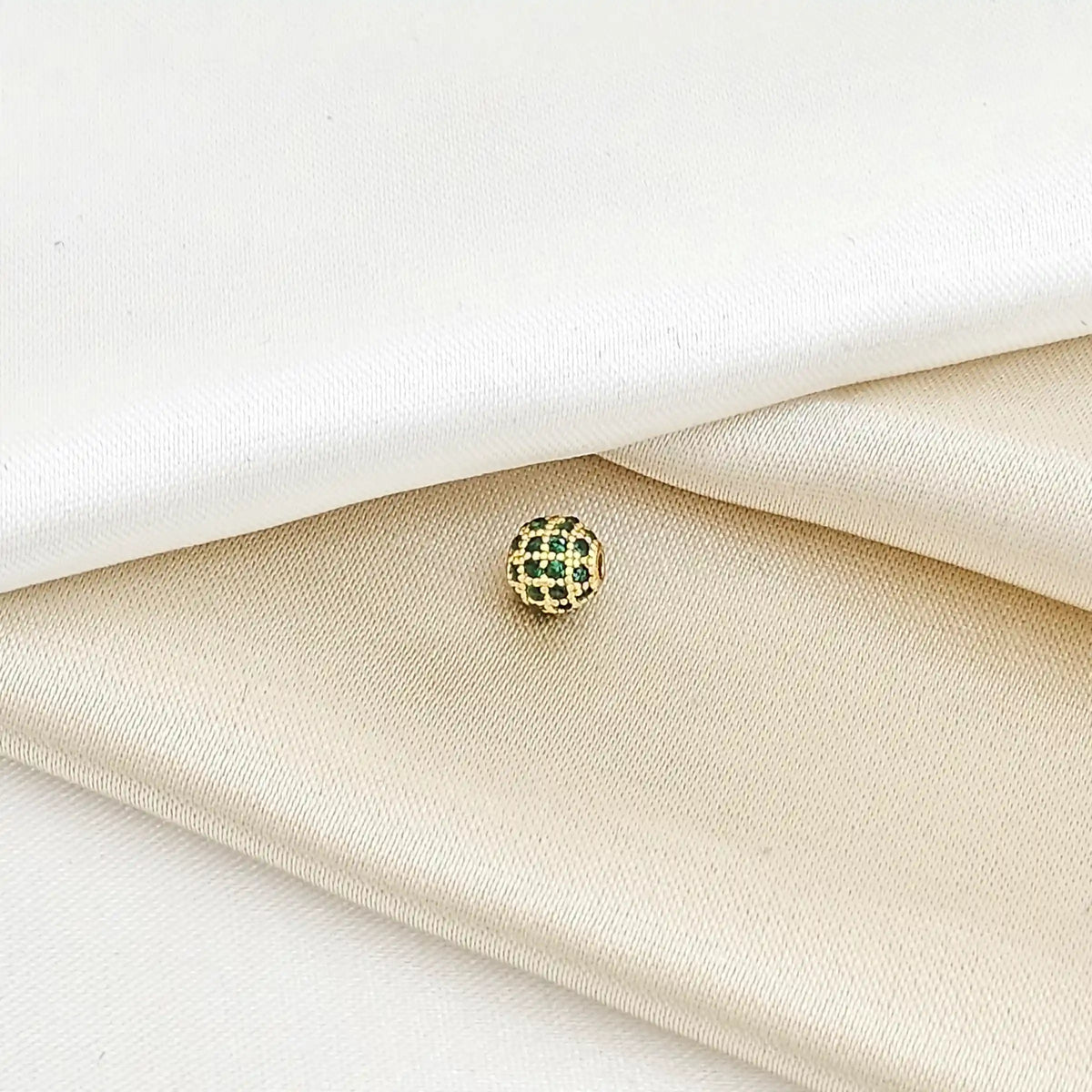 Herraje Bola De Fuego 5Mm Lam18K Rf B/24075-Verde