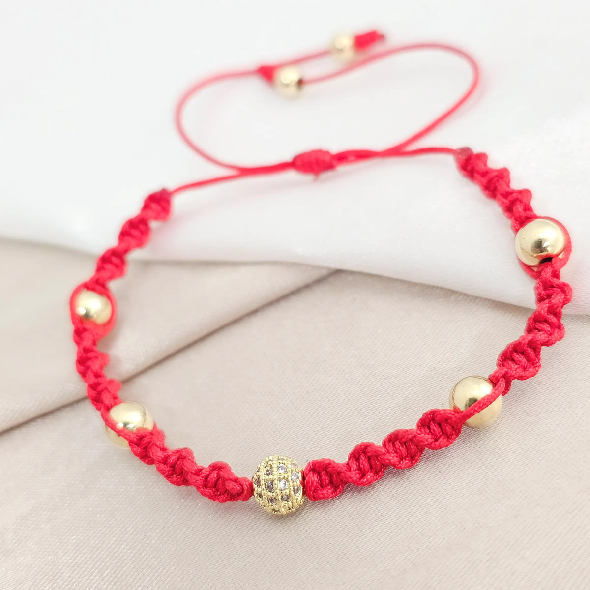 Pulsera Gold # 4 # 5 H Bola Fuego