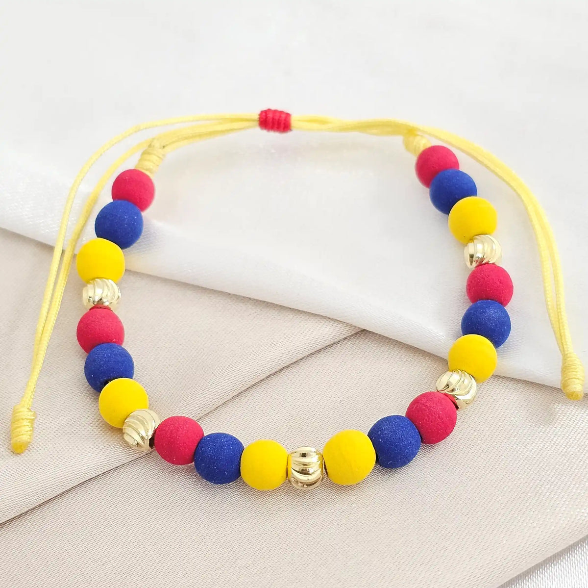 Pulsera Gold Seleccion Colombia Italiano #5 Amarillo
