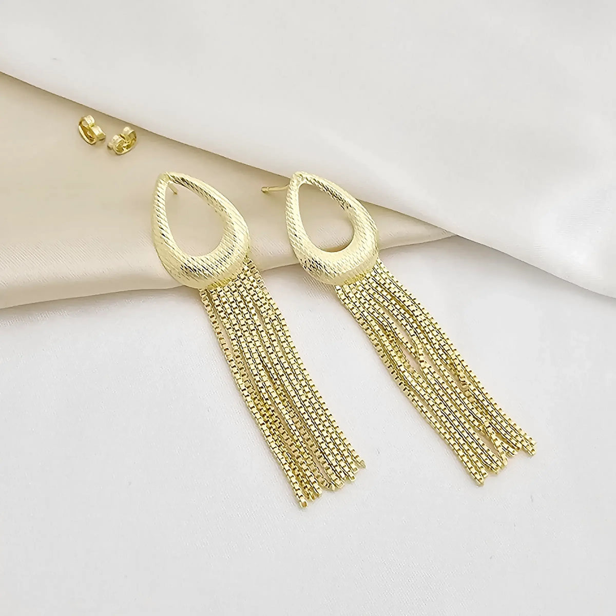 Topo Cadenas Venecianas Dorado Rf K2457