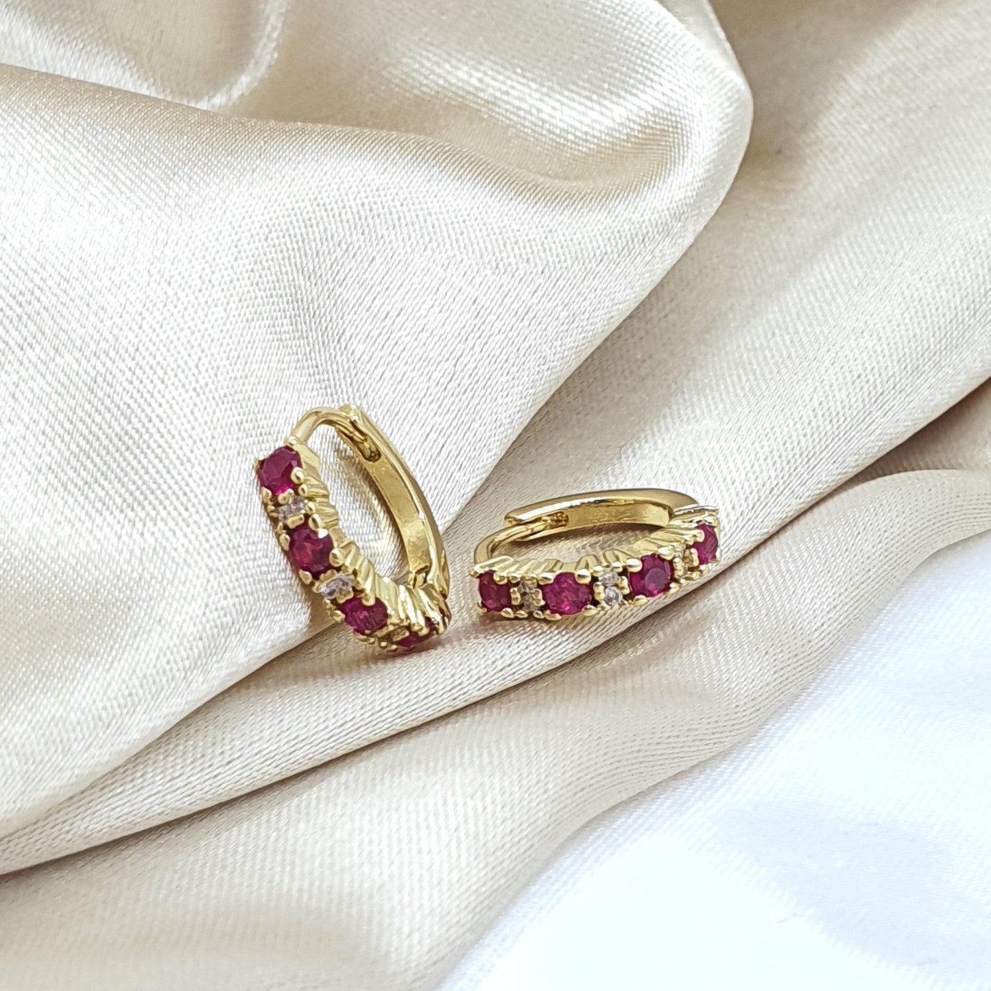 CANDONGA PEQUEÑA PIEDRA FUCSIA MUJER RF 234