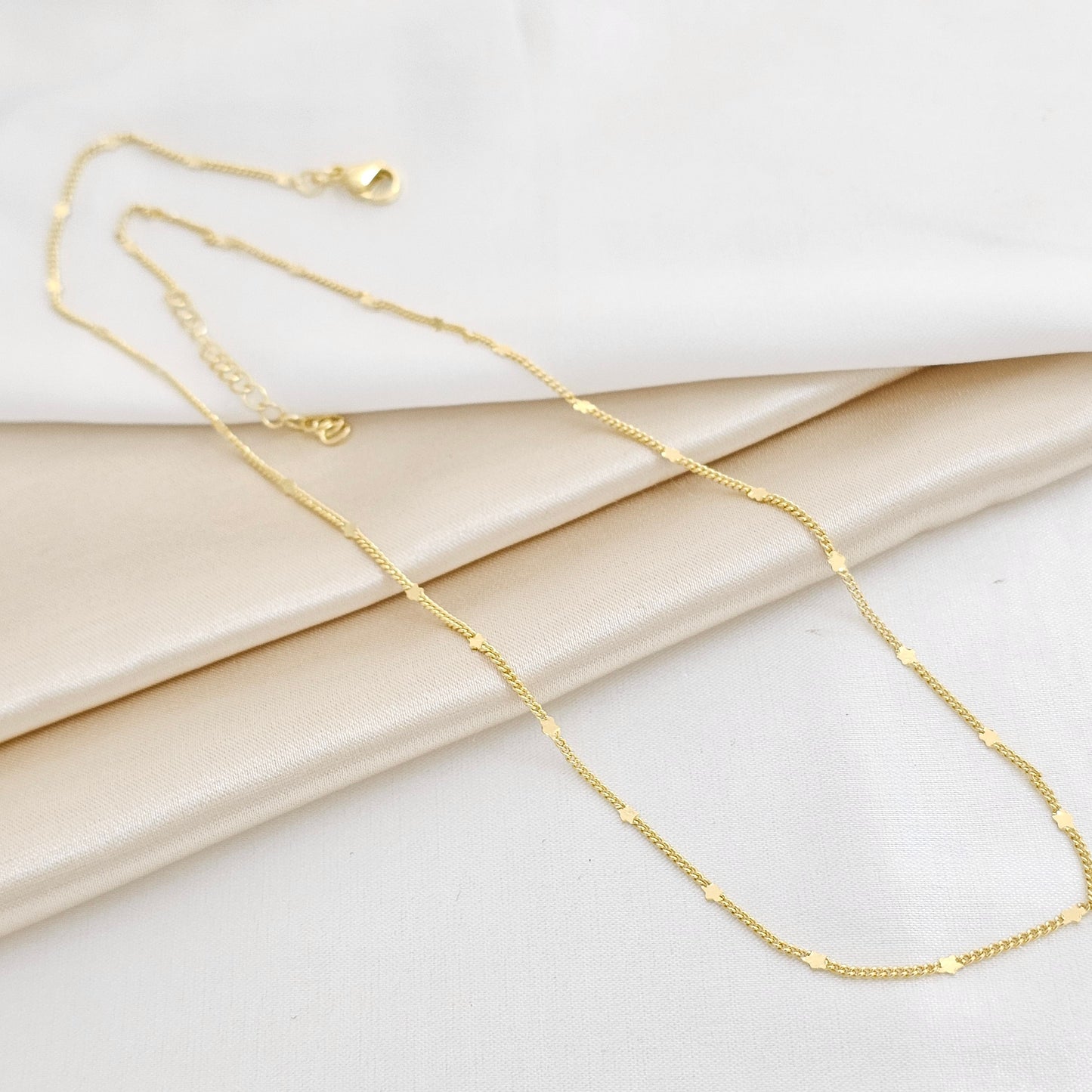 CADENA CUBANA MINI ESTRELLAS DORADA RF K2059