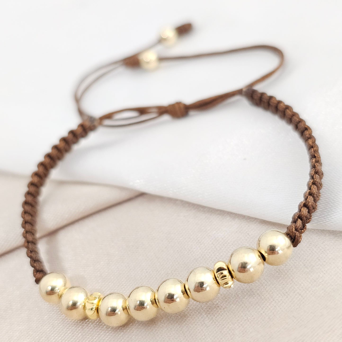 PULSERA GOLD #5 HERRAJE ITALIANO CAFE