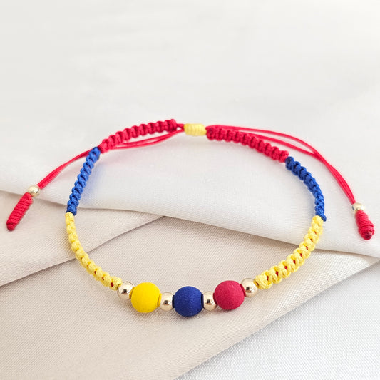 PULSERA GOLD SELECCION COLOMBIA #4-3