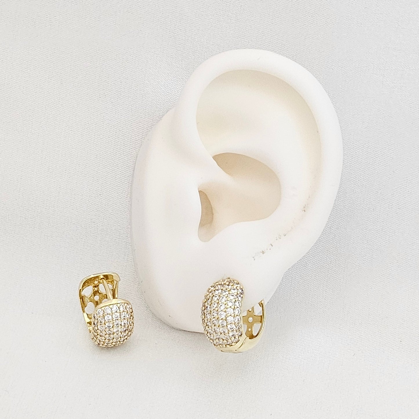 CANDONGA MINI CORAZONES DORADO CON CIRCONES RF K7229