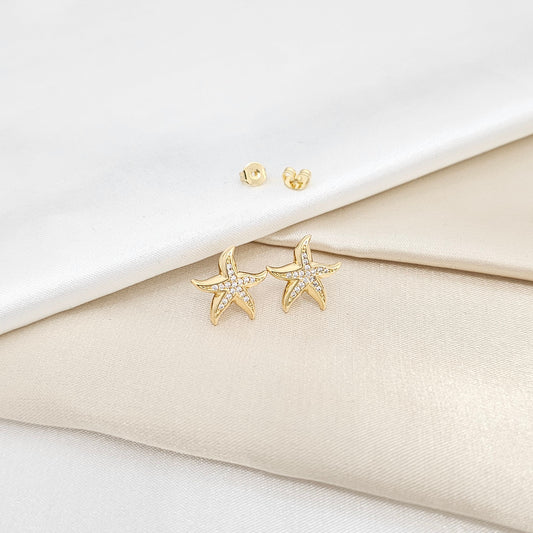 TOPO ESTRELLA DE MAR PEQUEÑA DORADO RF K6705