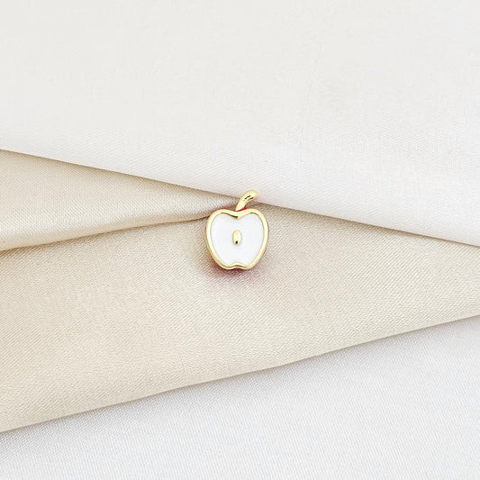 CHARM MEDIA MANZANA ROJA Y DORADO RF K5966