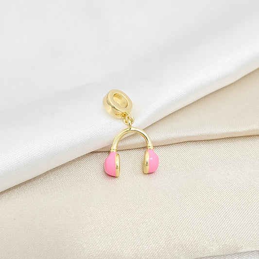 CHARM DIADEMA ROSA Y DORADO RF K6435