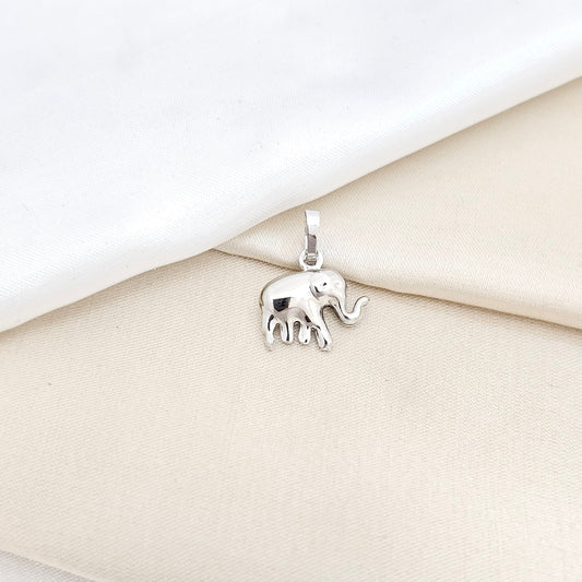 DIJE MINI ELEFANTE PLATEADO RF K6679