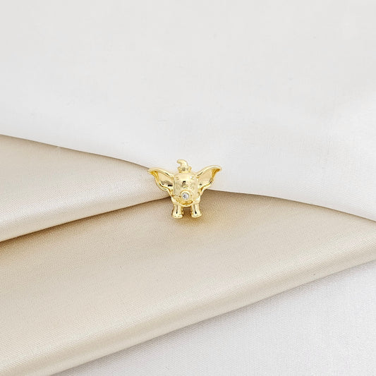 CHARM ELEFANTE PEQUEÑO DORADO RF K7272