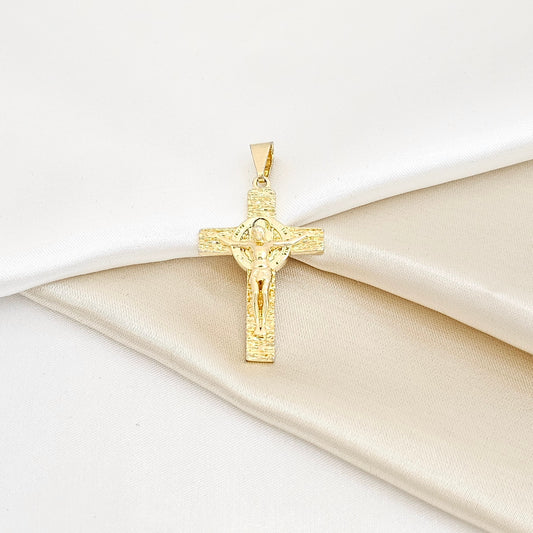 DIJE CRUZ SAN BENITO LAM 18K - 23258
