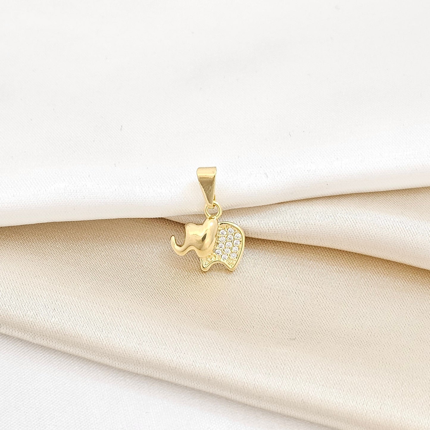 DIJE ELEFANTE CIRCONIAS LAM18K-23083