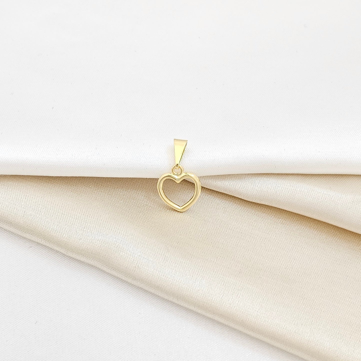 DIJE CORAZON SILUETA LAM18K-23160