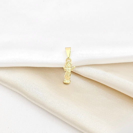 DIJE DIVINO NIÑO SILUETA LAM18K - 23206