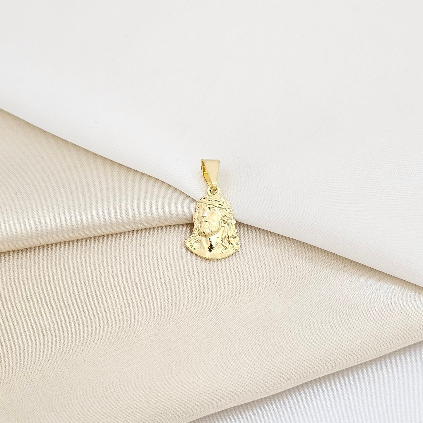DIJE DIVINO ROSTRO M LAM 18K B/23316