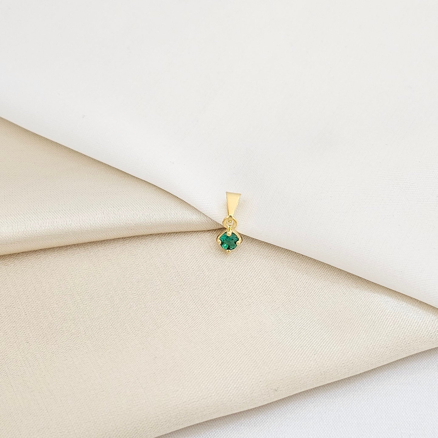 DIJE UNIQUE LAM 18K B/23157 - VERDE