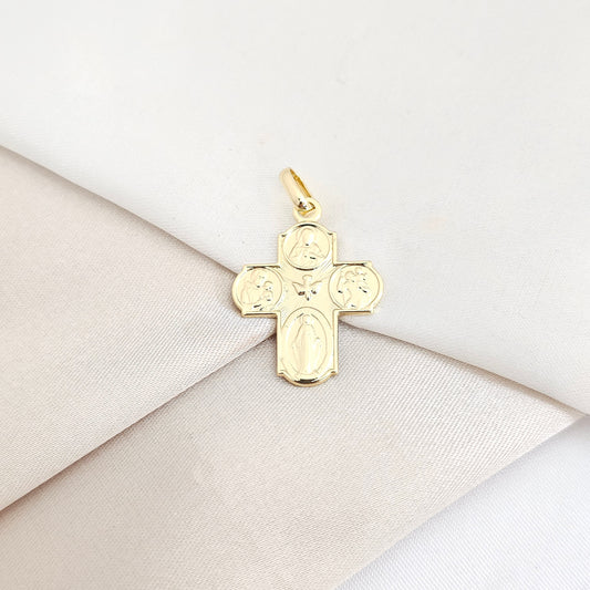 DIJE EL VIAJERO LAM 18K B/20004