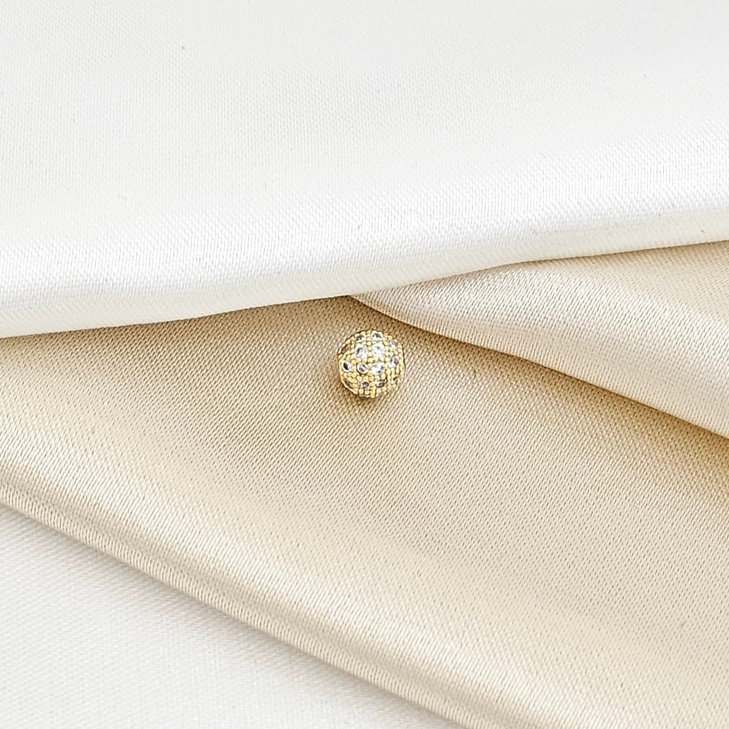 HERRAJE BOLA DE FUEGO 5MM LAM18K RF B/24075-CRISTAL