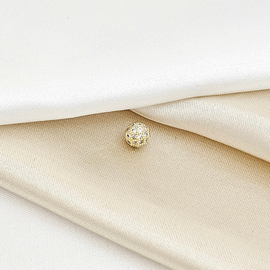 HERRAJE BOLA DE FUEGO 5MM LAM18K RF B/24075-CRISTAL